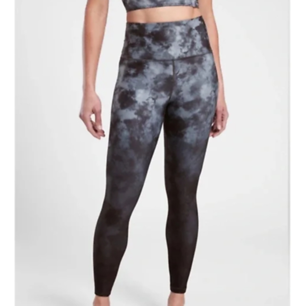 Athleta Elation Printed 7/8 Tight Ombre Tie Dye